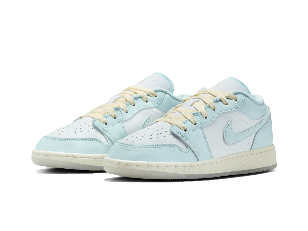Jordan 1 Low SE Glacier Blue Summit White GS-Nike-pikastore.cz