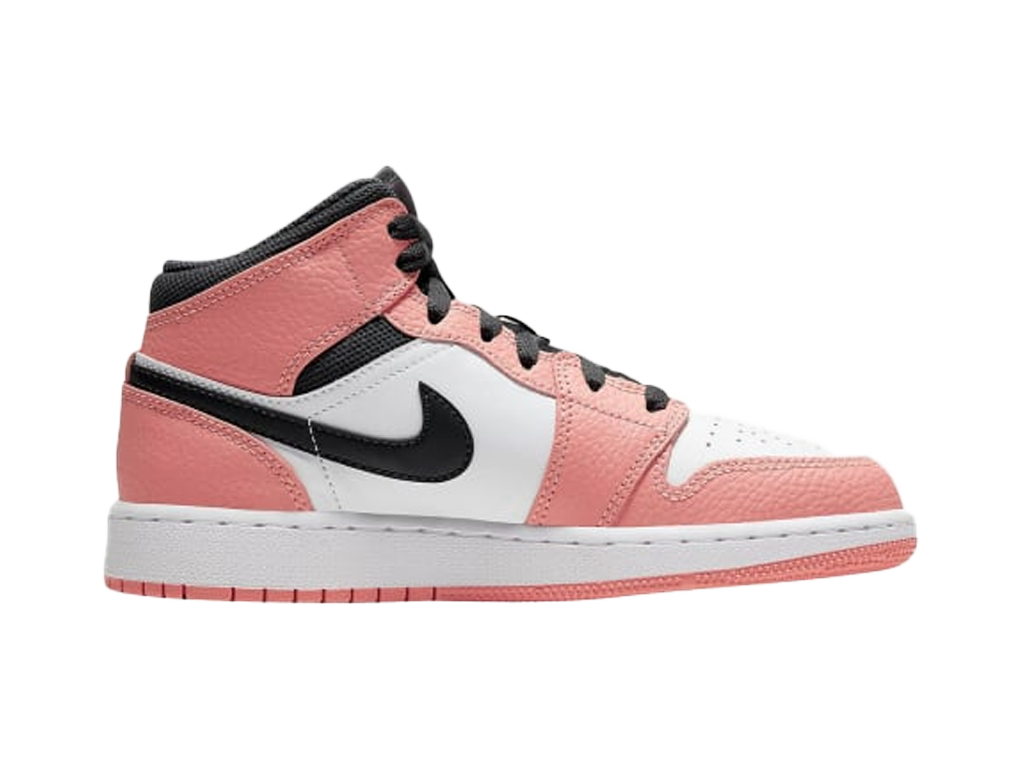 Air Jordan Jordan 1 Mid Pink Quartz (GS) – sneakers – foto 3 af 5