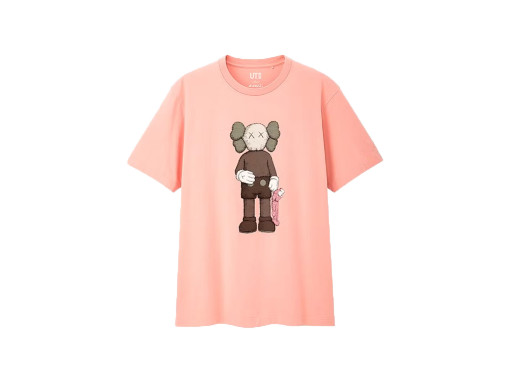 Kaws x Uniqlo Companion Tee (US Sizing) Pink