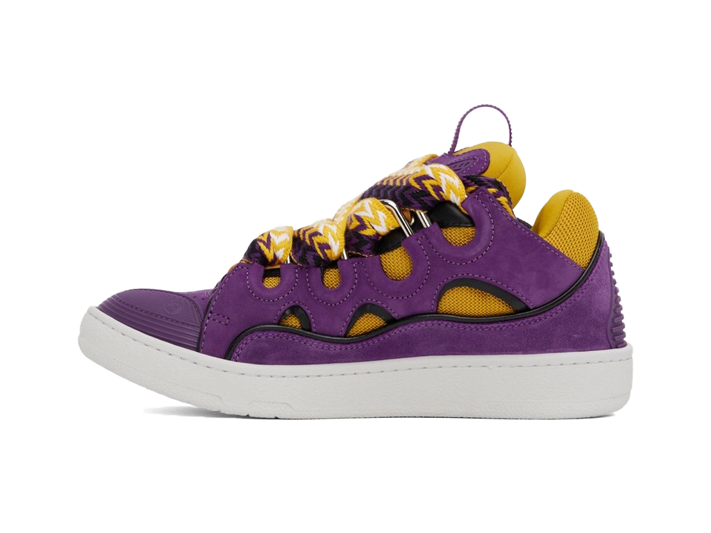 Lanvin Wmns Curb Sneakers Purple Yellow-Lanvin-pikastore.cz