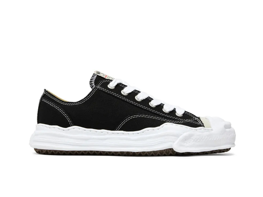 Maison Mihara Yasuhiro Hank OG Sole Canvas Low Black-Maison Mihara Yasuhiro-pikastore.cz