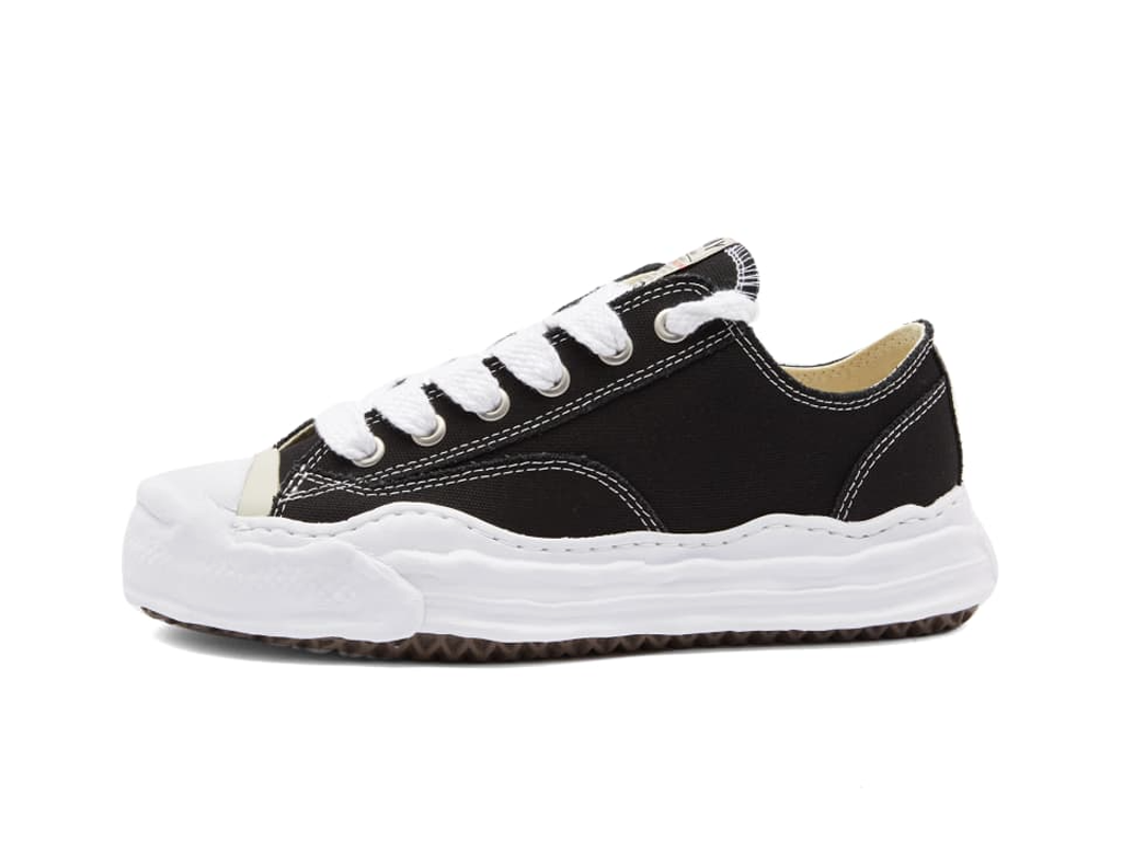 Maison Mihara Yasuhiro Hank OG Sole Canvas Low Black-Maison Mihara Yasuhiro-pikastore.cz