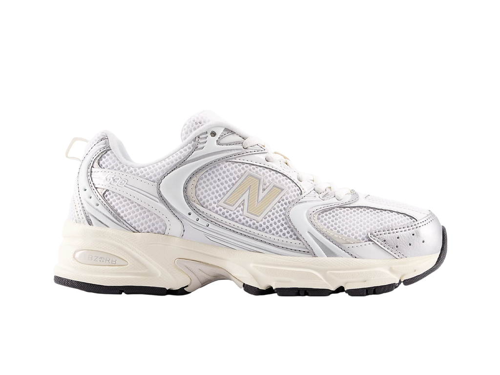 New Balance 530 Silver Metallic Linen-New Balance-pikastore.cz