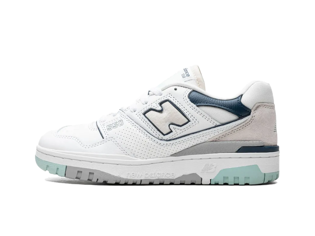 New Balance 550 Big Kid White Winter Fog-New Balance-pikastore.cz