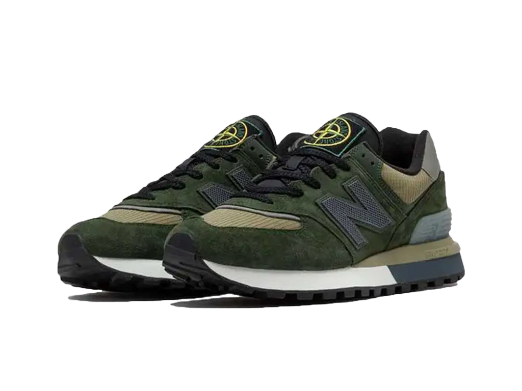 New Balance 574 Legacy Stone Island Dark Green-sneakers-New Balance-pikastore.cz