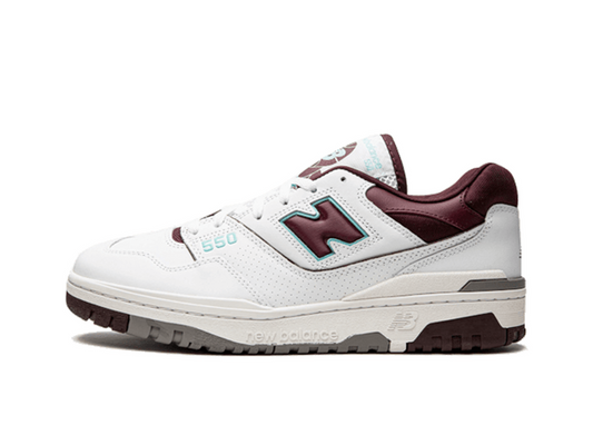 New Balance 550 Burgundy Turquoise