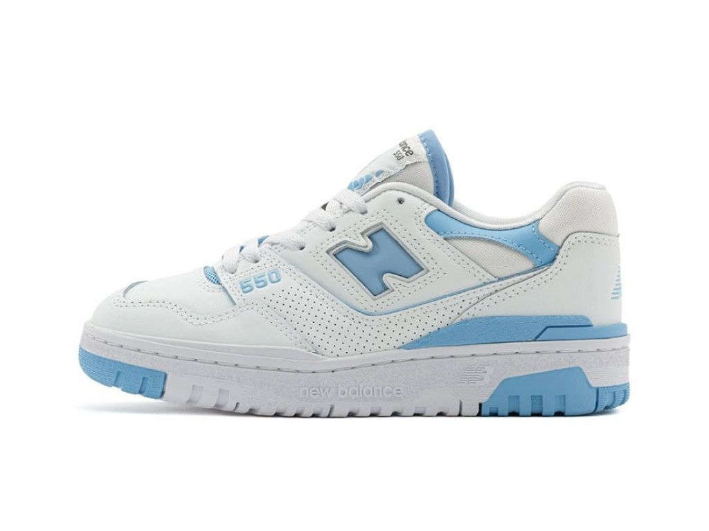 New Balance 550 UNC White Dusk Blue (Women's)-sneakers-New Balance-pikastore.cz