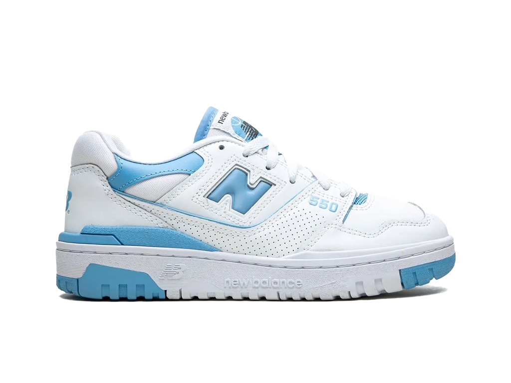 New Balance 550 UNC White Dusk Blue (Women's)-sneakers-New Balance-pikastore.cz
