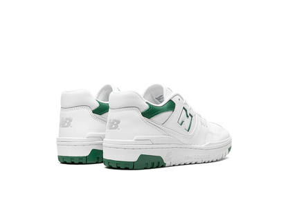 New Balance 550 White Classic Green