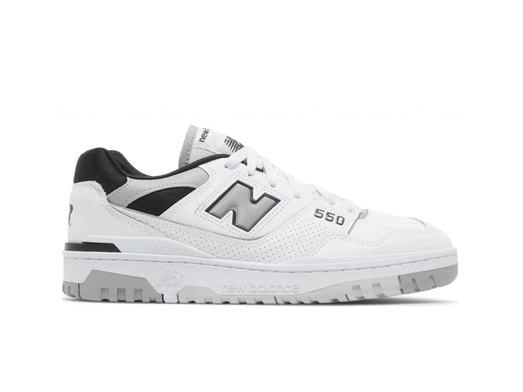 New Balance 550 bijela betonska crna