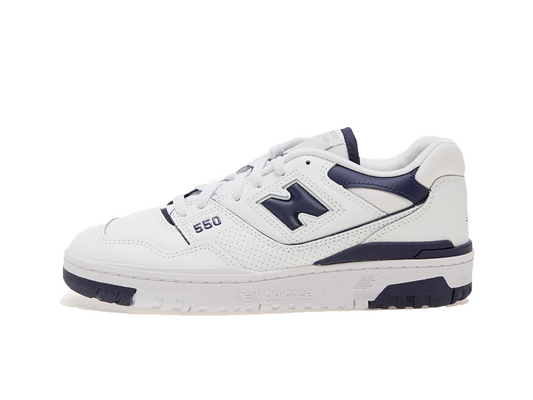 New Balance Wmns 550 White Navy Blue