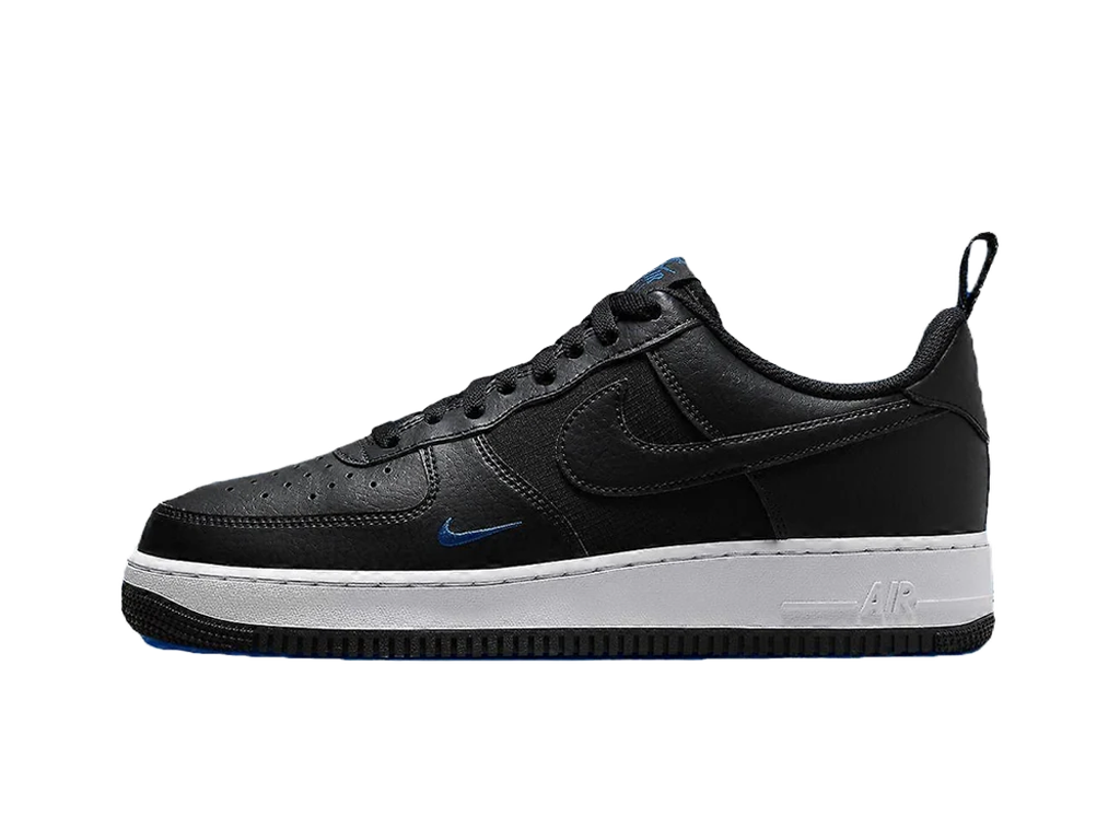 Nike Air Force 1 07 Black Court Blue