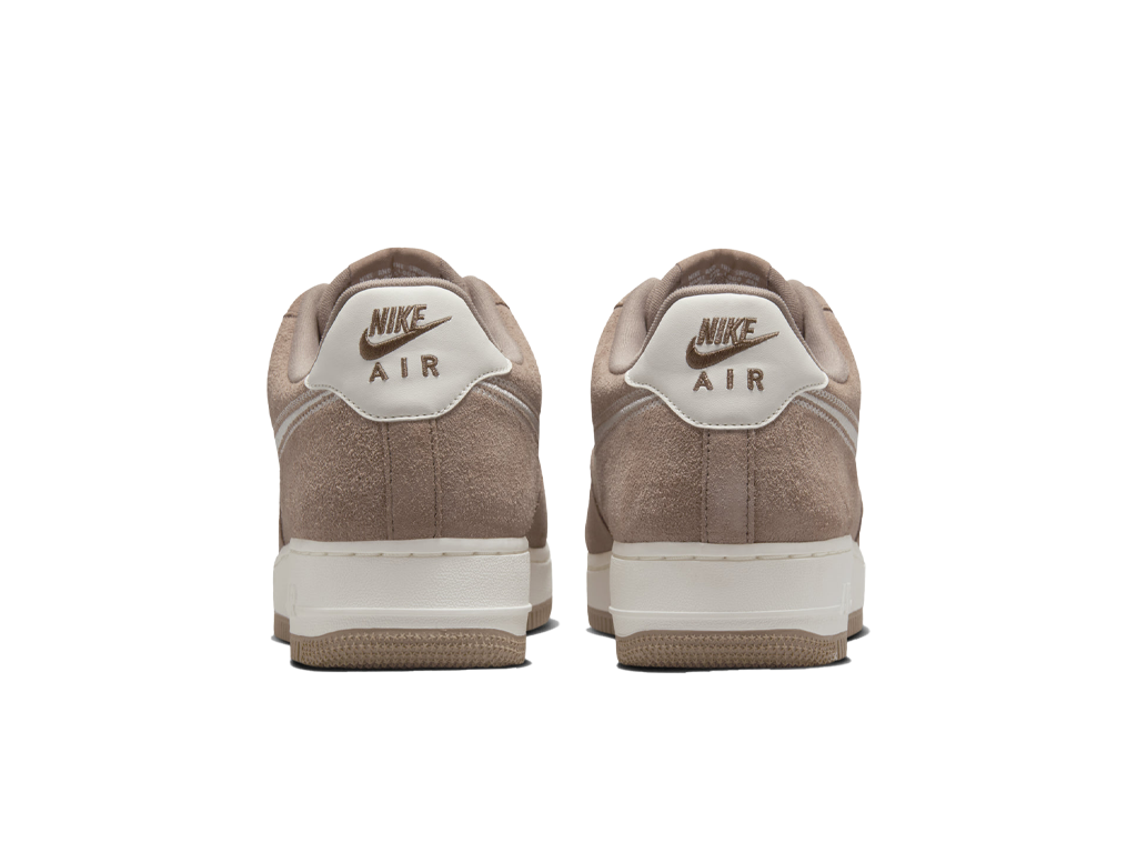 Nike Air Force 1 07 LV8 Embroidered Swoosh - Mink Brown – sportcipő – fotó 4/5