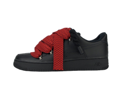 Nike Air Force 1 Black Low 07 Lanvin Red