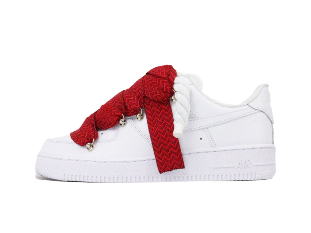 Nike Air Force 1 White Low 07 Lanvin Red-Nike-pikastore.cz
