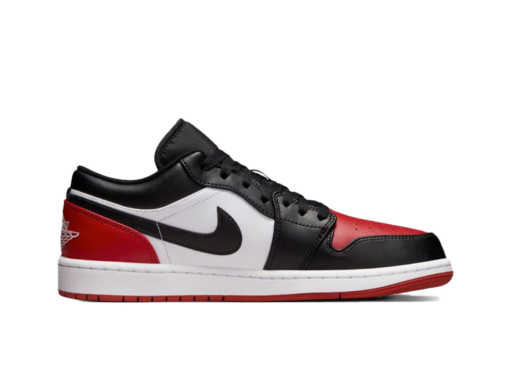 Nike Air Jordan 1 Low Bred Toe 2.0-sneakers-Air Jordan-pikastore.cz