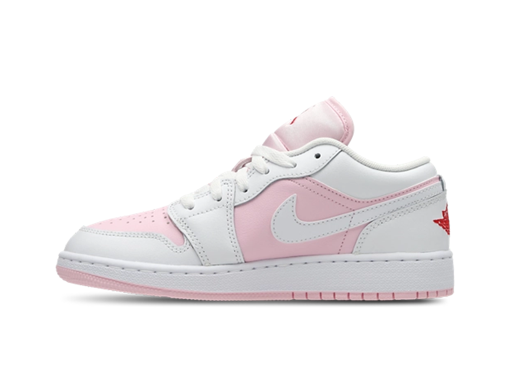Nike Air Jordan 1 Low GS Pink Foam Fire Red White-Nike-pikastore.cz