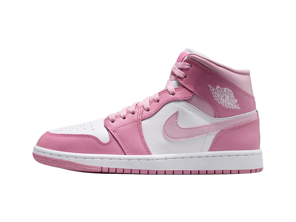 Nike Air Jordan 1 Mid Elemental Pink Iced Carmine Women's-Air Jordan-pikastore.cz