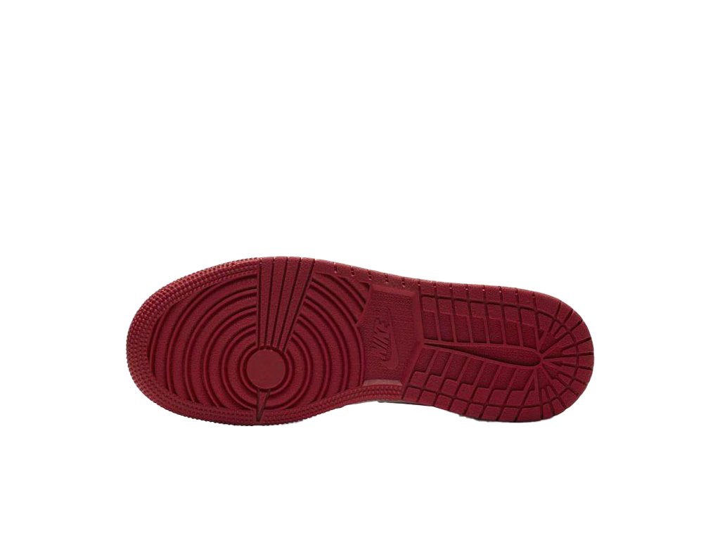 Nike Air Jordan 1 Mid GS Black Gym Red