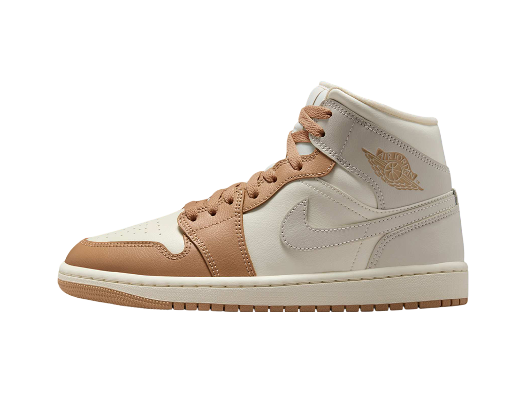 Nike Air Jordan 1 Mid Tan Toe-Nike-pikastore.cz