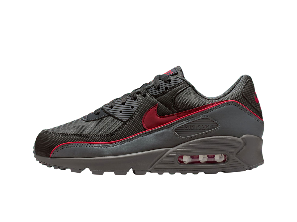 Nike Air Max 90 Premium Iron Grey University Red-Nike-pikastore.cz