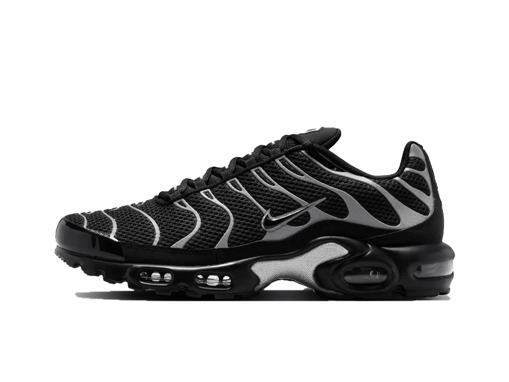 Nike Air Max Plus Premium Black Metallic Silver-Nike-pikastore.cz
