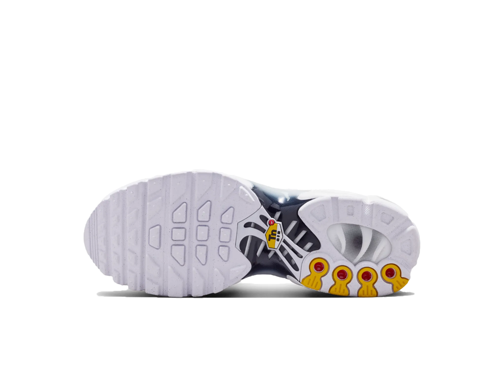Nike Air Max Plus Triple White Blue Swoosh – adidași – fotografia 5 din 5