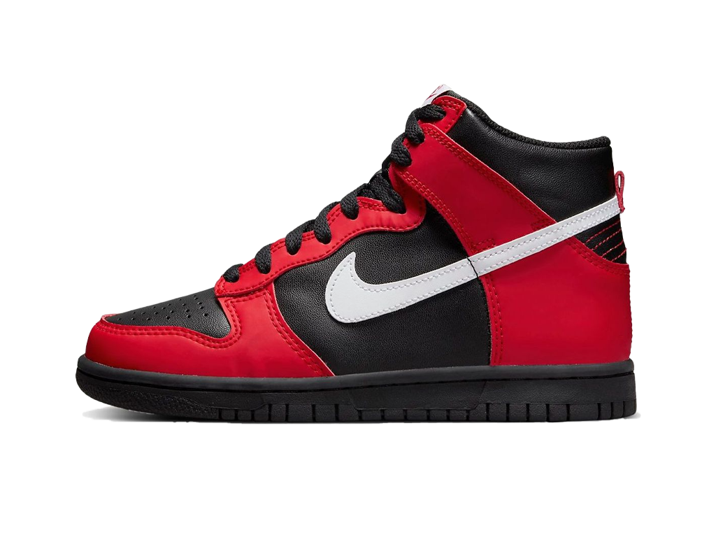 Nike Dunk High GS Black University Red-Nike-pikastore.cz