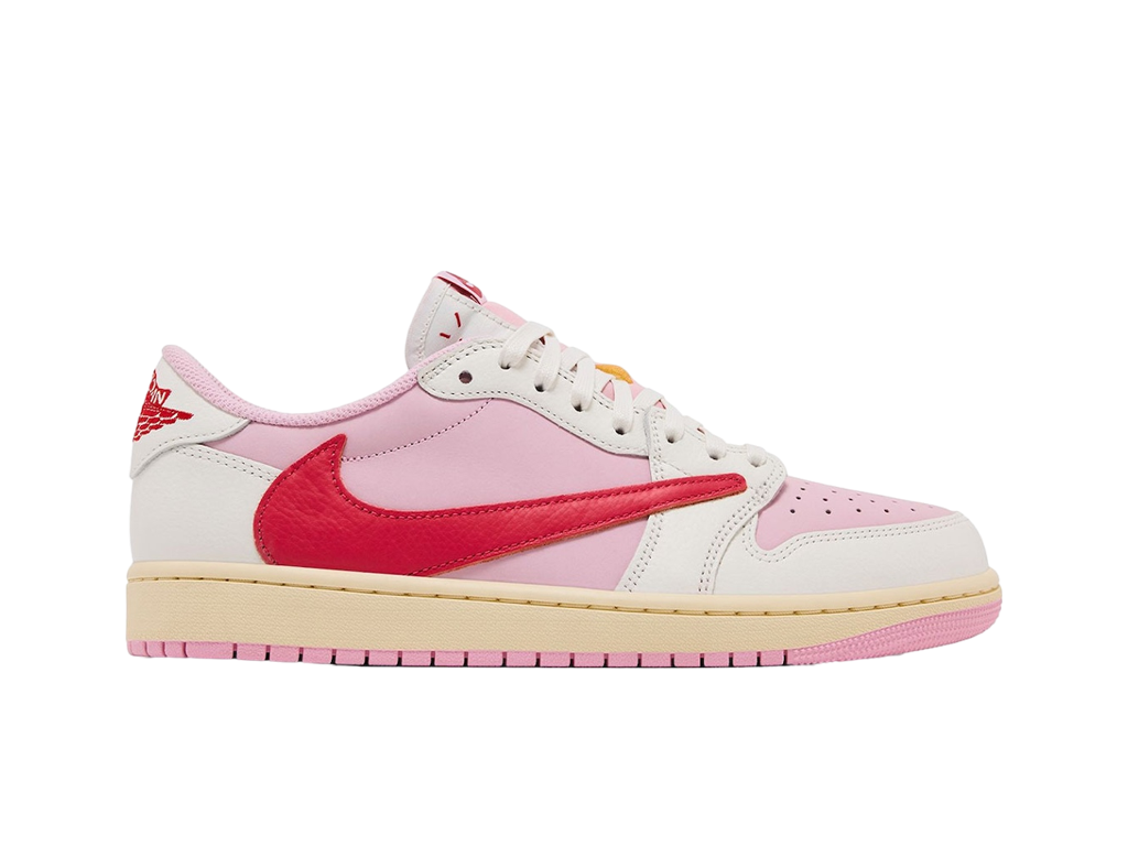 Nike Jordan 1 Retro Low OG SP Travis Scott Sail Tropical Pink