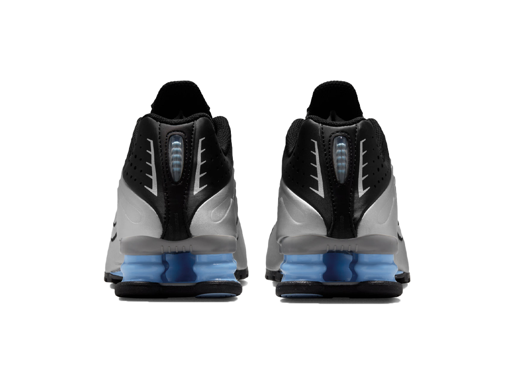 Nike Shox R4 GS Metallic Silver Psychic Blue – tenisky – fotka 4 z 5