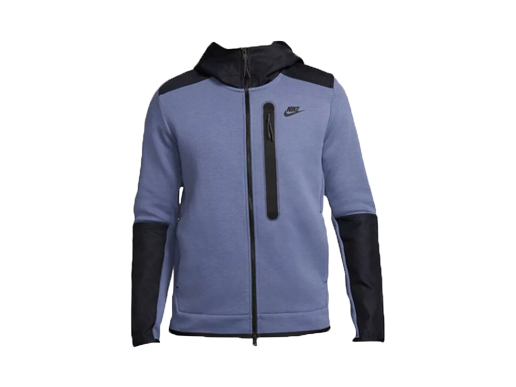 Nike Sportswear Tech Fleece Full-Zip Hoodie Blue-Nike-pikastore.cz