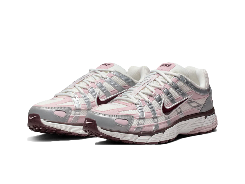 Nike Wmns P-6000 Silver Burgundy Plum Chalk-Nike-pikastore.cz