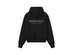 Fear of God Essentials Classic S25 Zip Hoodie Glossy Jet Black