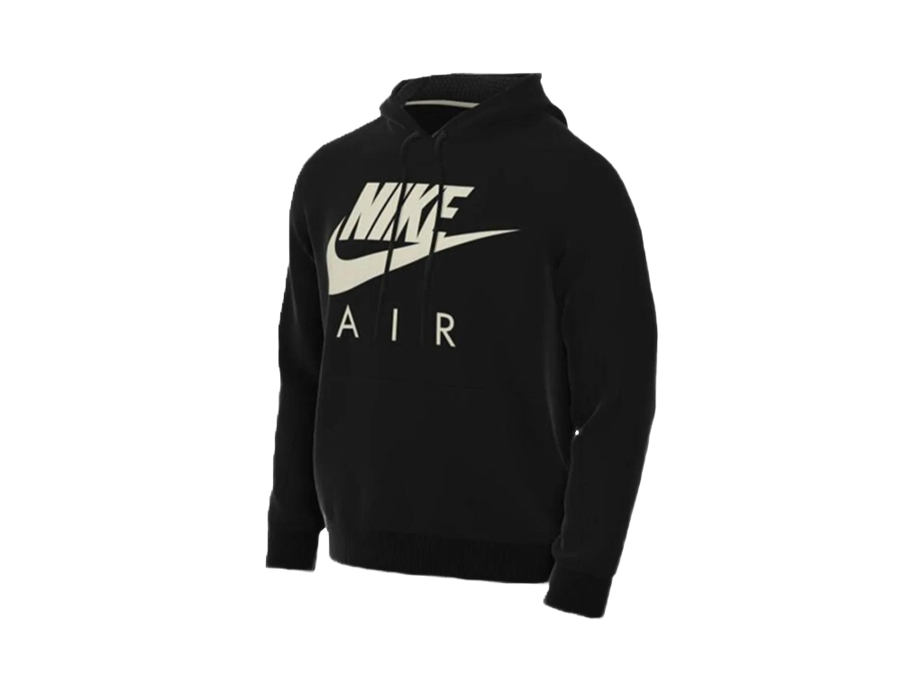 Nike Air Brushed-Back Fleece Pullover Black-Nike-pikastore.cz