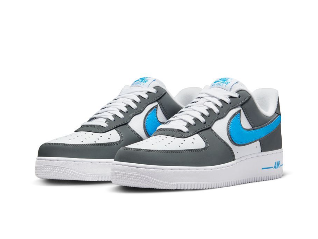 Nike Air Force 1 07 White Grey Photo Blue-Nike-pikastore.cz