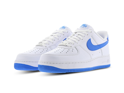 Nike Air Force 1 07 White Photo Blue