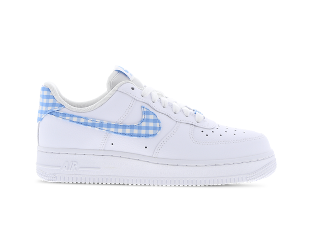 Nike Air Force 1 Low '07 Essential White University Blue Gingham-sneakers-Nike-pikastore.cz