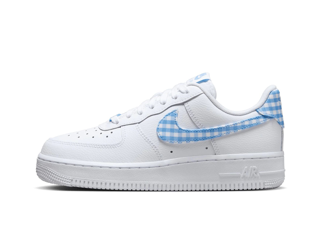 Nike Air Force 1 Low '07 Essential White University Blue Gingham-sneakers-Nike-pikastore.cz