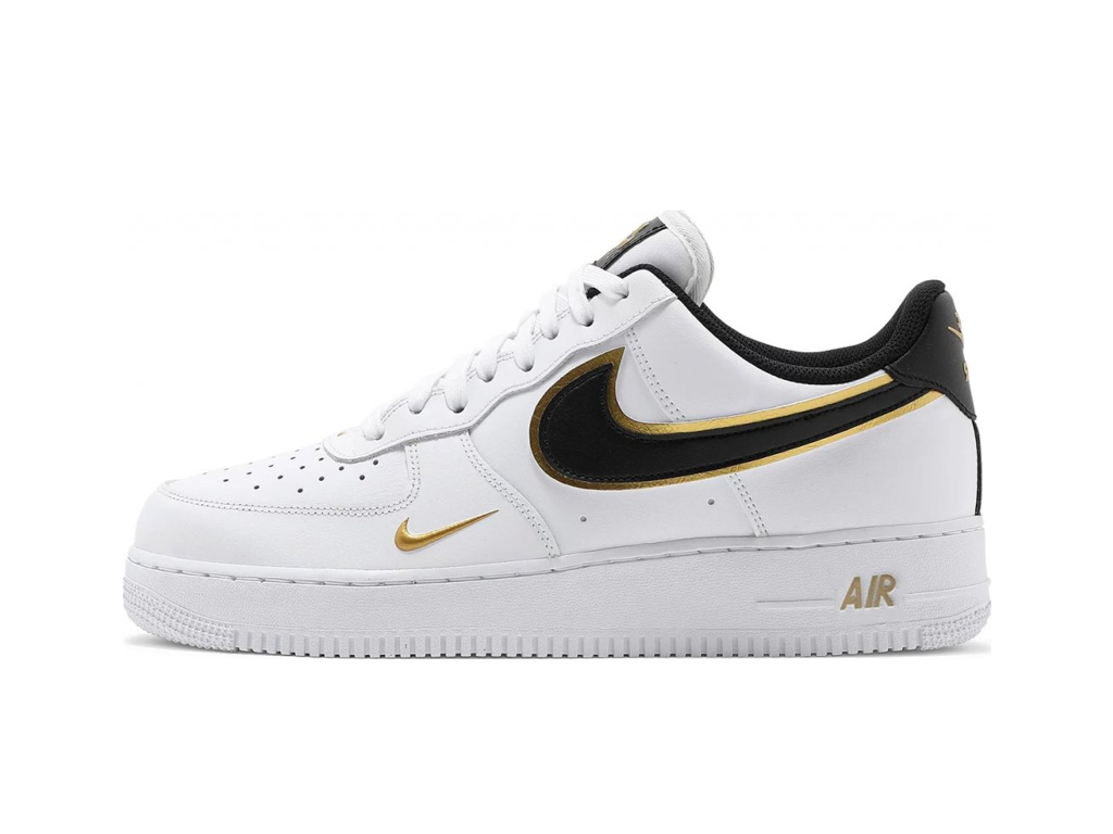 Nike Air Force 1 Low '07 LV8 Double Swoosh White Metallic Gold-sneakers-Nike-pikastore.cz