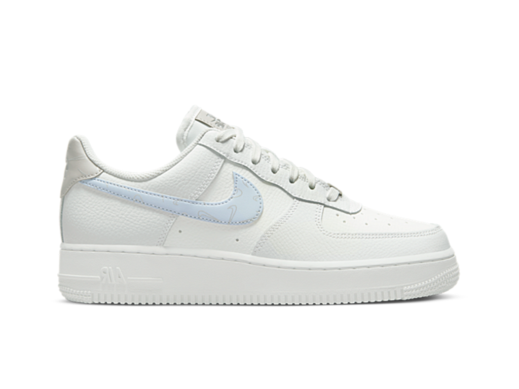 Nike Air Force 1 Low '07 Mini Swooshes White Football Grey (Women's)-sneakers-Nike-pikastore.cz