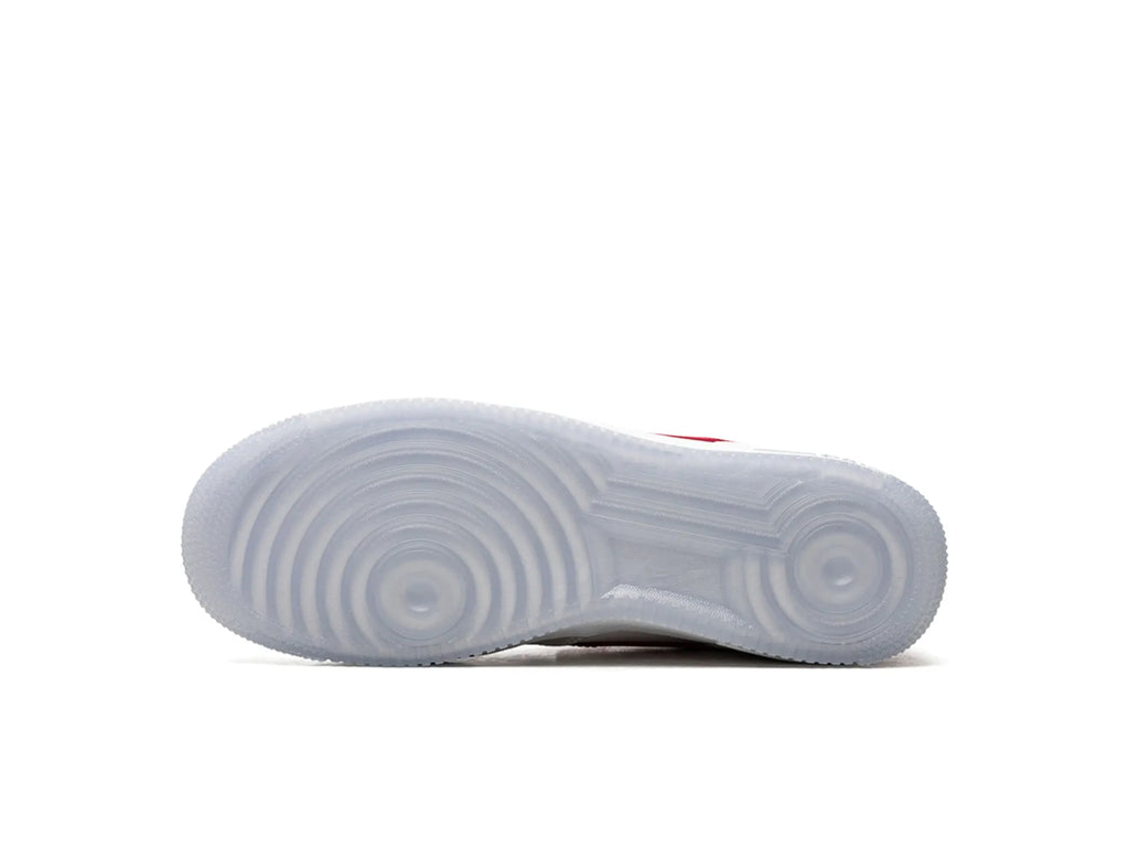 Nike Air Force 1 Low '07 Satin White Varsity Red (Women's)-sneakers-Nike-pikastore.cz