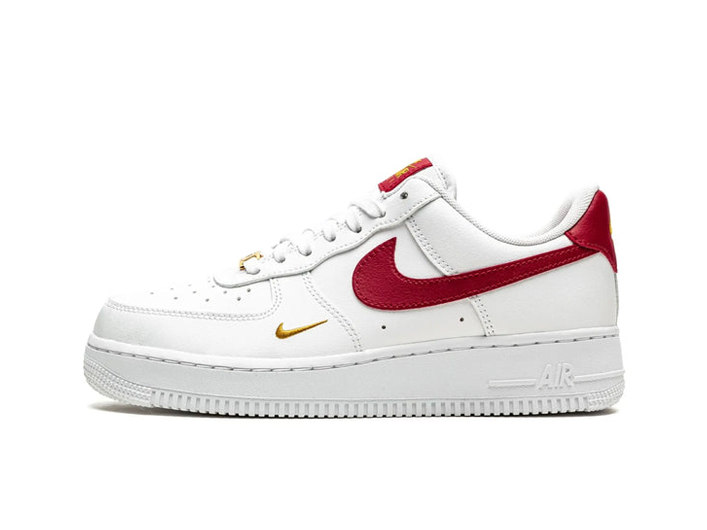 Nike Air Force 1 Low Essential Gym Red Mini Swoosh (Women's)-sneakers-Nike-pikastore.cz