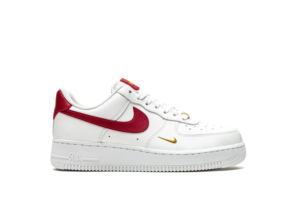 Nike Air Force 1 Low Essential Gym Red Mini Swoosh (Women's)-sneakers-Nike-pikastore.cz