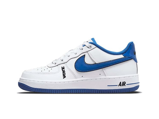 Nike Air Force 1 Low LV8 White Game Royal (GS)