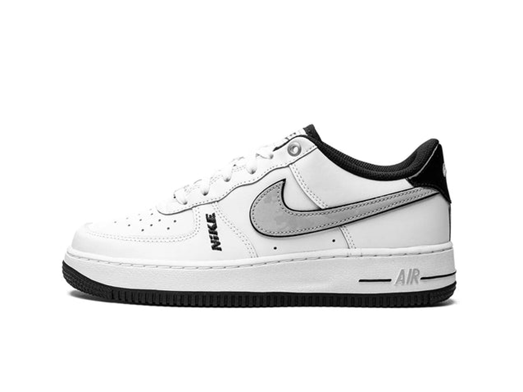 Nike Air Force 1 Low LV8 White Wolf Gray Black (GS)