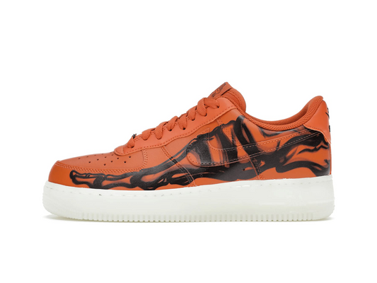 Nike Air Force 1 Low Orange Skeleton Halloween (2020)