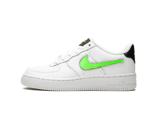 Nike Air Force 1 Low Removable Swoosh White Green Strike (GS)