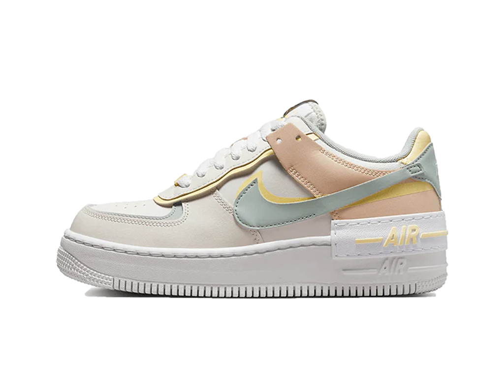 Nike Air Force 1 Low Shadow Sail Light Silver Citron Tint (Women's)-sneakers-Nike-pikastore.cz