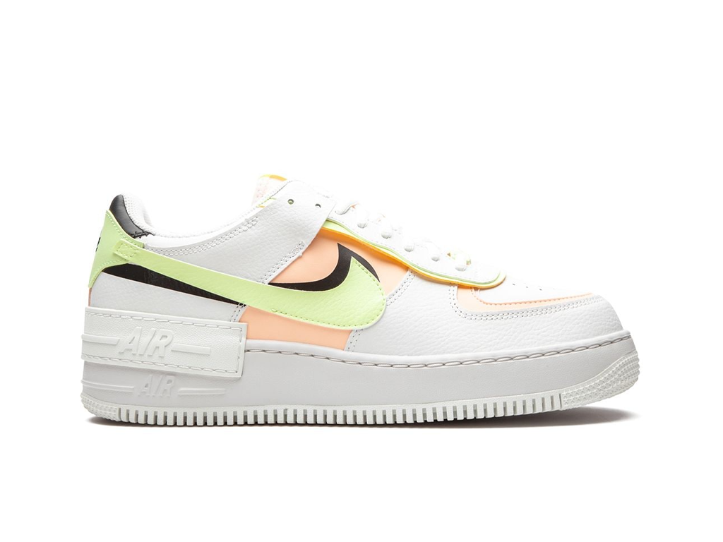 Nike Air Force 1 Low Shadow Summit White Barely Volt Crimson Tint (Women's)