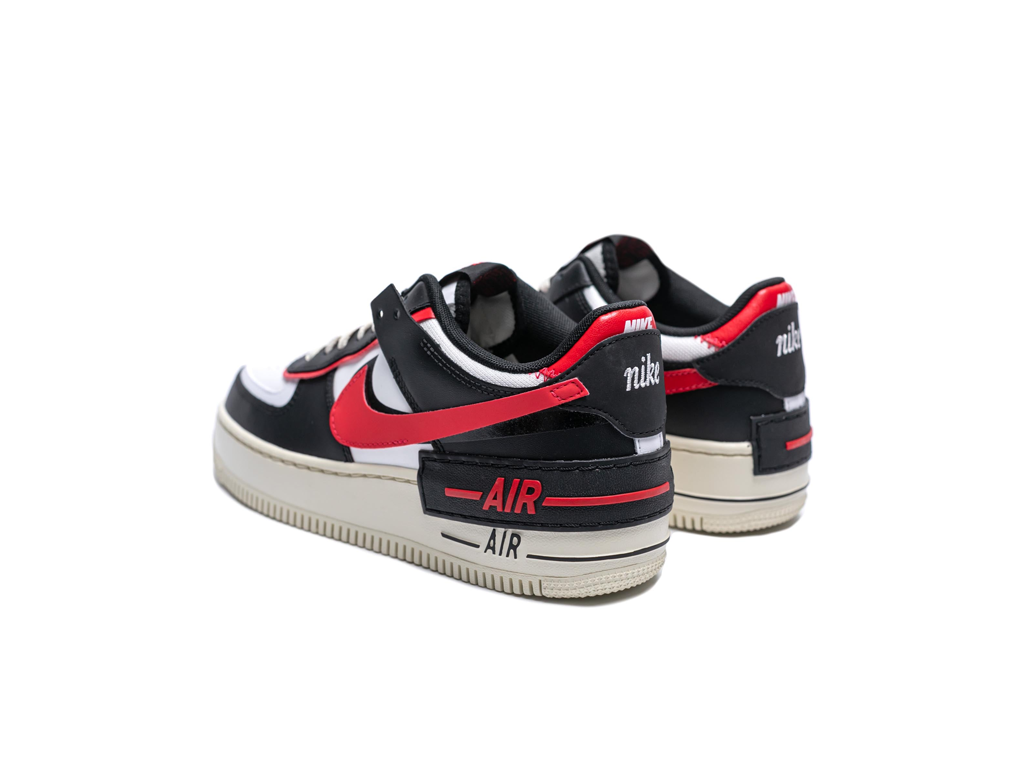 Nike Air Force 1 Low Shadow Summit White University Red Black (ženske)